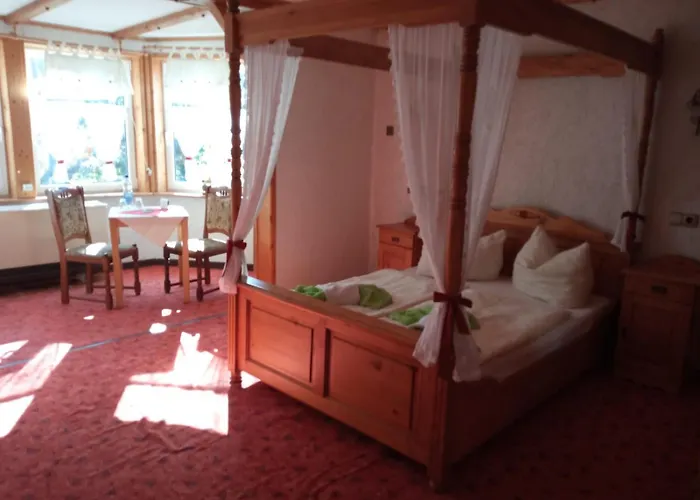 בית הארחה Waldoase Hirschbuechenkopf Güntersberge